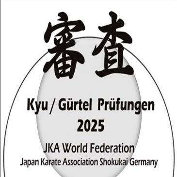 JKA /DKV Kyu Prüfungen